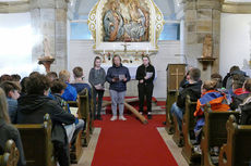 Ökumenischer Jugendkreuzweg in Naumburg (Foto: Karl-Franz Thiede)